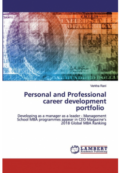 Personal and Professional career development portfolio