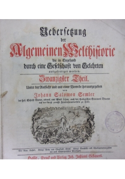Algemeinen Belfbiftorie, 1795 r.