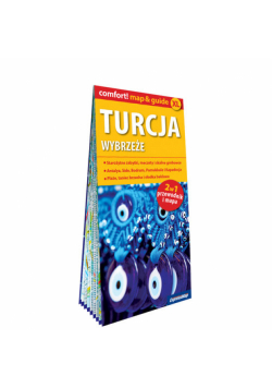 Turcja Wybrzeże laminowany map&guide 2w1 przewodnik i mapa