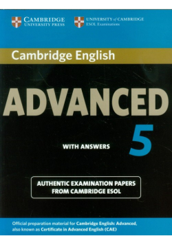 Cambridge English Advanced 5 Student's Book with answers