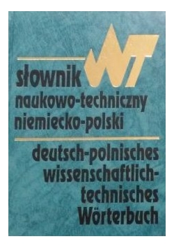 Słownik naukowo  techniczny niemiecko polski