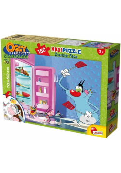 Puzzle dwustronne 2w1 maxi 150 Oggy i karaluchy