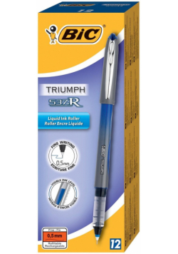Pióro kulkowe Triumph 537R 0,5 niebieskie pudełko 12 sztuk