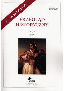 Przegląd Historyczny Tom CIV Zeszyt 4