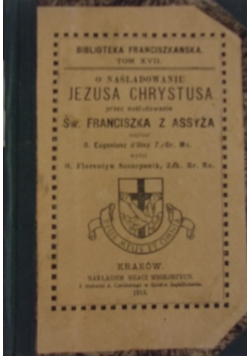 O naśladowaniu Jezusa Chrystusa , 1913 r.