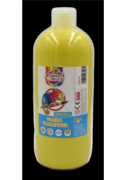 Farba plakatowa żółta 1000ml