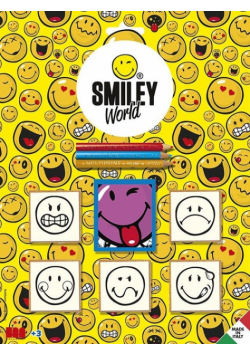 Pieczątki blister 5 sztuk Smiley World