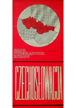 Mapa przeglądowa europy Czechosłowacja