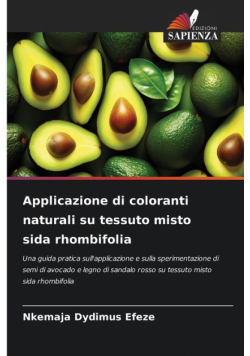 Applicazione di coloranti naturali su tessuto misto sida rhombifolia