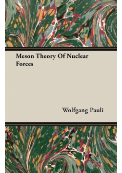 Meson Theory Of Nuclear Forces