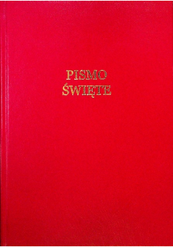 Pismo święte Stary i Nowy Testament