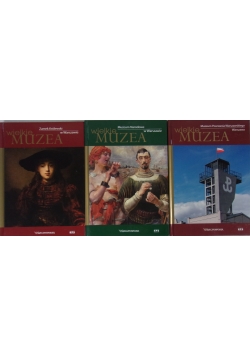 Wielkie muzea, zestaw 3 książek