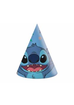 Czapeczki papierowe Stitch & Angel Disney 6szt