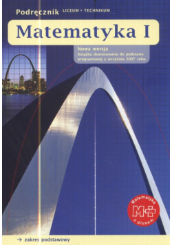 Matematyka z plusem 1 Podręcznik