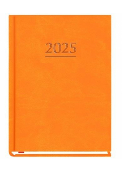 Terminarz 2025 A6 OLA pomarańczowy