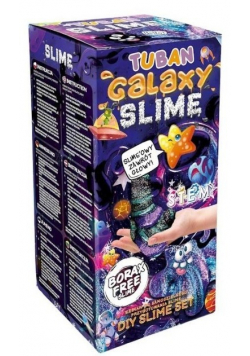 Slime Galaxy Zestaw DIY do robienia glutów