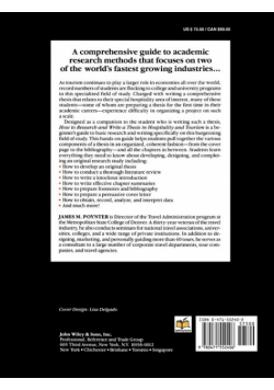 How to Research and Write a Thesis in Hospitality and Tourism