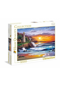 Puzzle High Quality Collection Lighthouse at sunset 1000