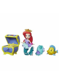 Disney mini laleczka z akcesoriami Arielka