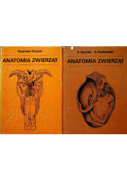 Anatomia zwierząt Tom 1 i 2