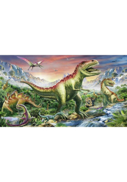 Diamentowa mozaika dinozaury w górach NO-1006166