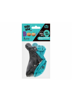 Balony Boo-Trick Or Treat 30,5cm 5szt