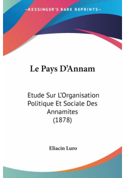Le Pays D'Annam