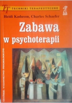 Zabawa w psychoterapii