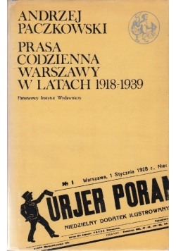 Prasa codzienna Warszawy w latach 1918 - 1939