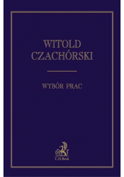 Witold Czachórski Wybór prac
