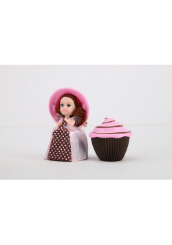 Cupcake Babeczka z niespodzianką Brittney seria 2 ciemnobrązowa