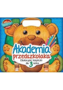 Akademia przedszkolaka Edukacyjne książeczki dla 3-latka
