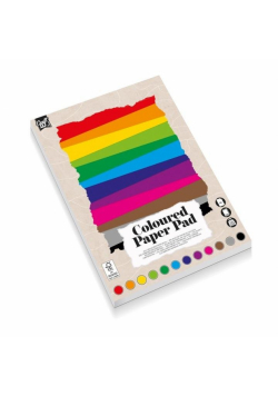 Papier kolorowy 24 kartki 29,7x21cm