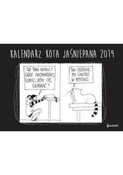 Kalendarz 2019 Ścienny - Kota Jaśniepana