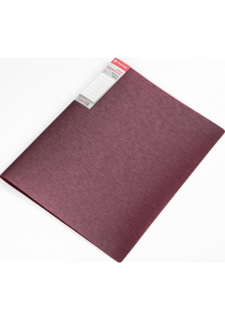 Album prezentacyjny simple bordowy 10 koszulek