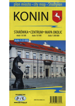 Konin Plan miasta 1:23000