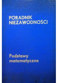 Poradnik niezawodności podstawy matematyczne