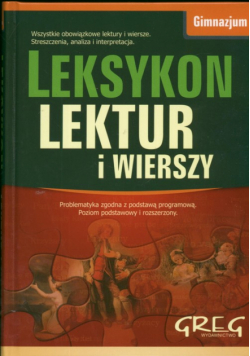 Leksykon lektur i wierszy Gimnazjum