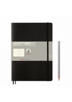 Notatnik B5 Leuchtturm1917 kropki czarny ok mk