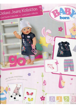 Baby born Deluxe Jeans Collection Sukienka