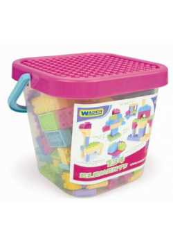 Klocki Mini Blocks w wiaderku dla dziewczynki
