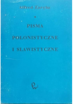 Pisma polonistyczne i slawistyczne