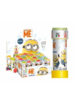 Bańki mydlane Minionki 60 ml Display 36 sztuk