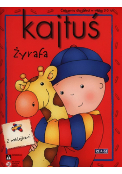 Kajtuś Żyrafa z naklejkami
