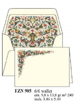 Papeteria Wallet 6 kopert i 6 karnetów FZN 985