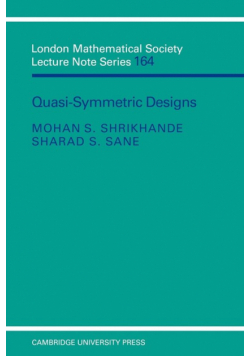 Quasi-Symmetric Designs