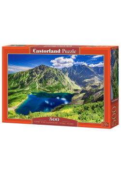 Puzzle 500 Czarny Staw Gąsienicowy Tatras CASTOR
