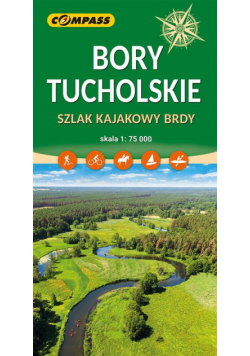 Mapa - Bory Tucholskie 1:75 000