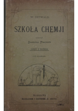 Szkoła Chemji, 1906r.
