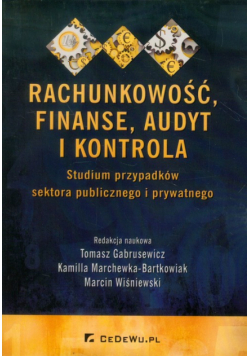 Rachunkowość, finanse, audyt i kontrola